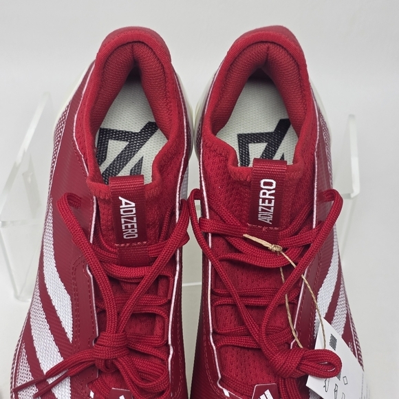 Adidas Men\'s Adizero Electric.1 Football Cleats Size 9 Team Power Red IF2428 New main image 7
